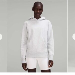 12 Lululemon Loungeful Hoodie hoody Heathered Core Ultra Light Grey women’s